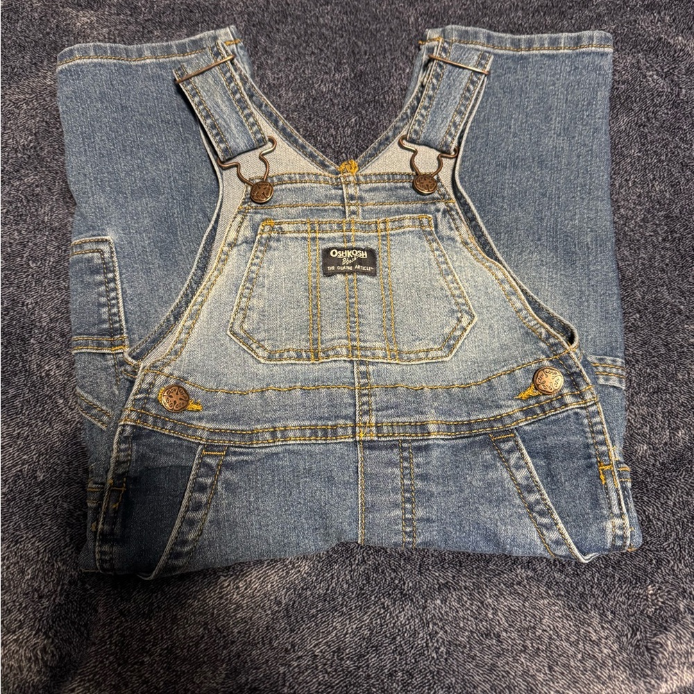 OshKosh B'gosh Blue Denim Overalls